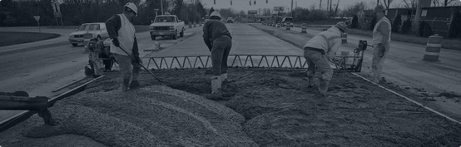 Бетонирование площадок, дорог, подъездов